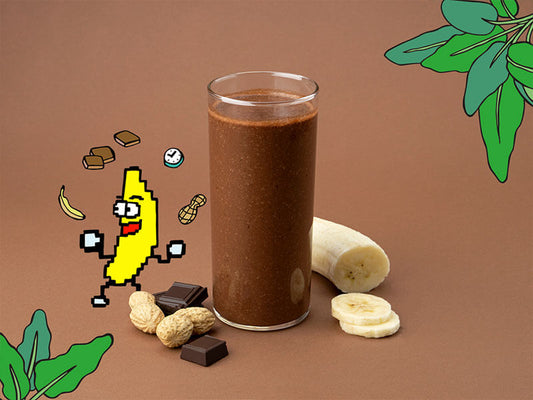 Chocolate Banana Peanut Butter Smoothie Recipe